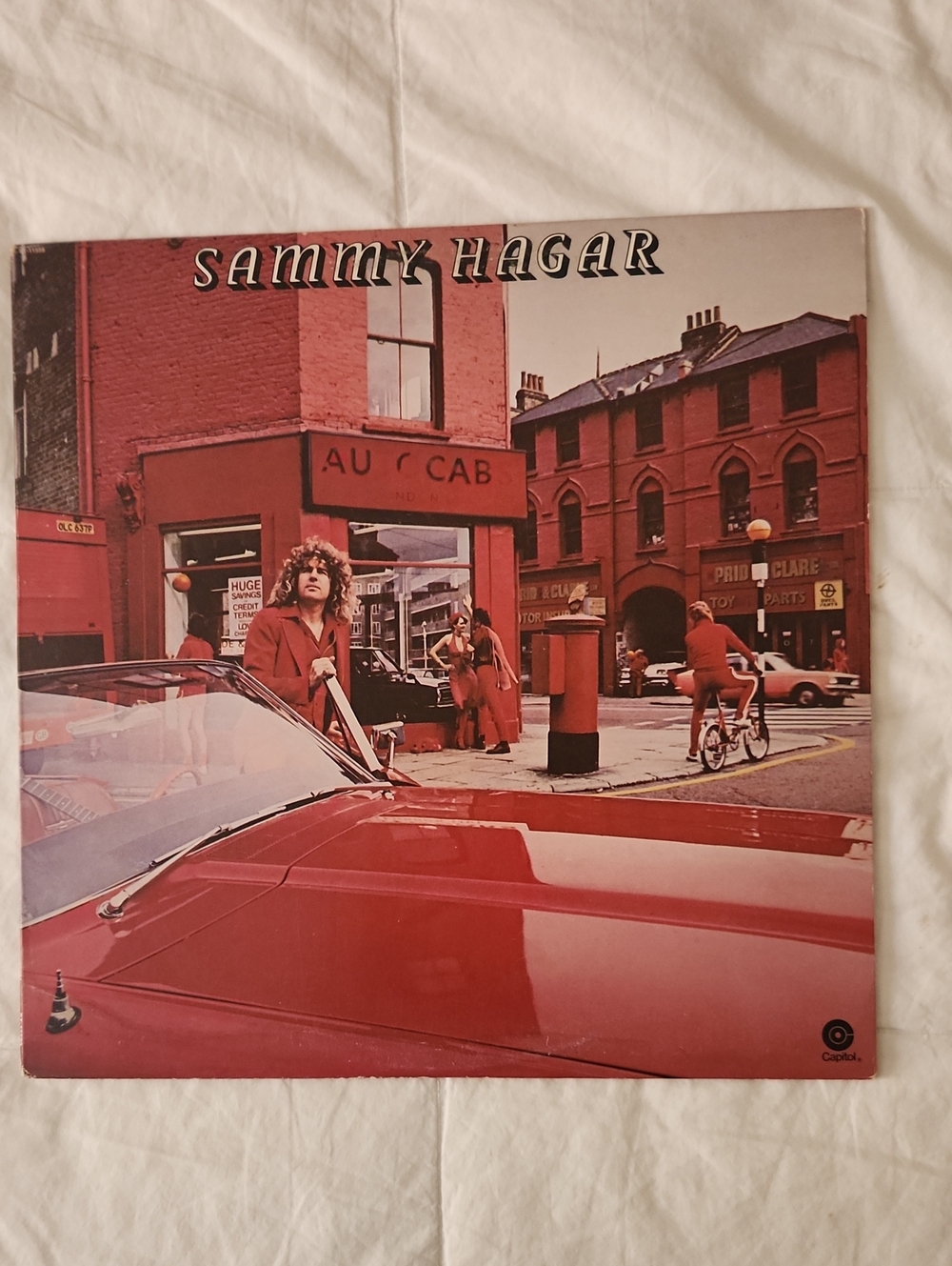 Sammy Hagar Self Titled Vintage Vinyl Record -- Never Played!!! Display Item! NM